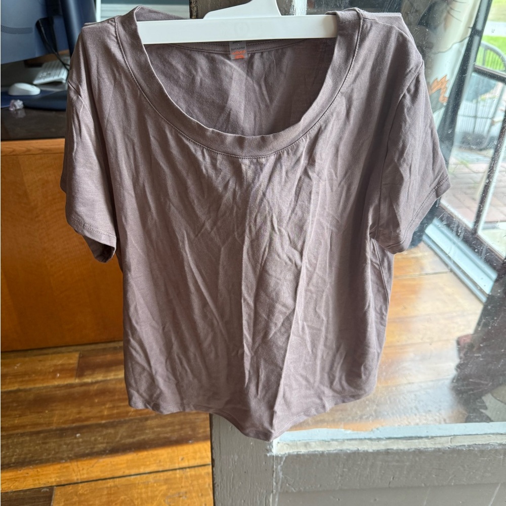 Mono B Dusty Pink Short Sleeve Tee